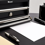 Image 1 Prompt: Montblanc - Business Elegance**