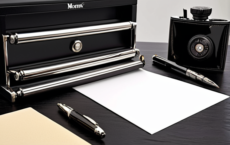 Image 1 Prompt: Montblanc - Business Elegance**